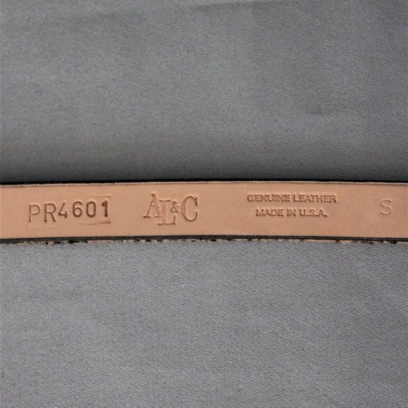 AL&C Cheetah Print Pony Hair Leather Belt - Picture 4 of 6